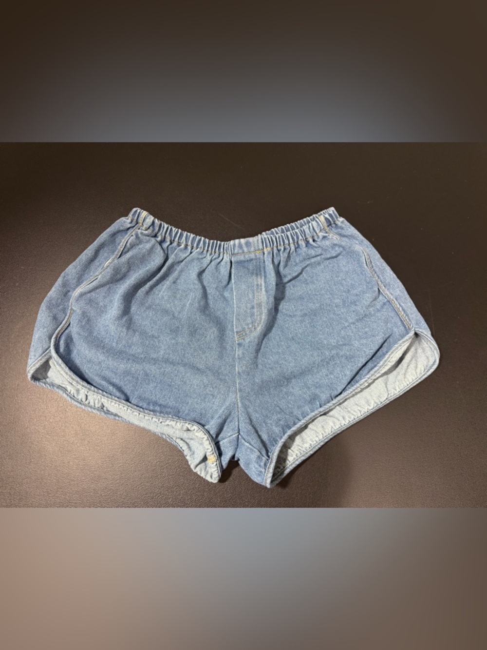 Classic Light Blue Denim Women's Shorts